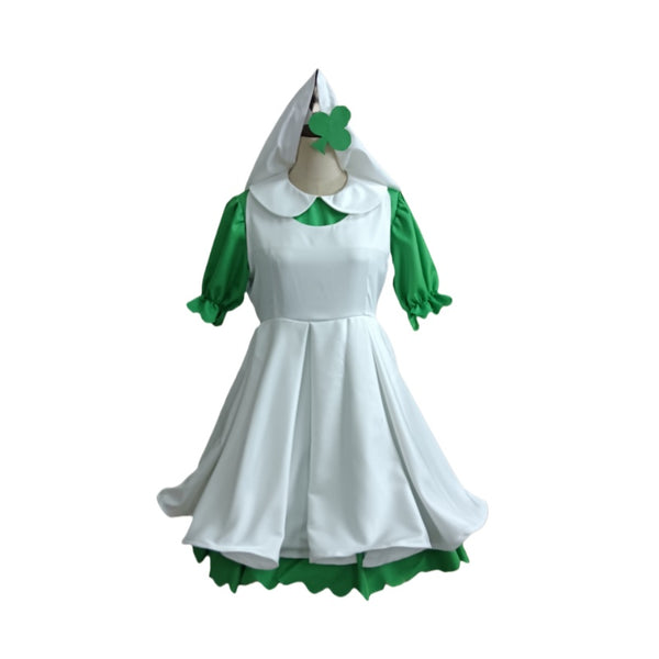 Su Shugo Chara Amu Guardian Character Cosplay Costume Green Halloween Dress