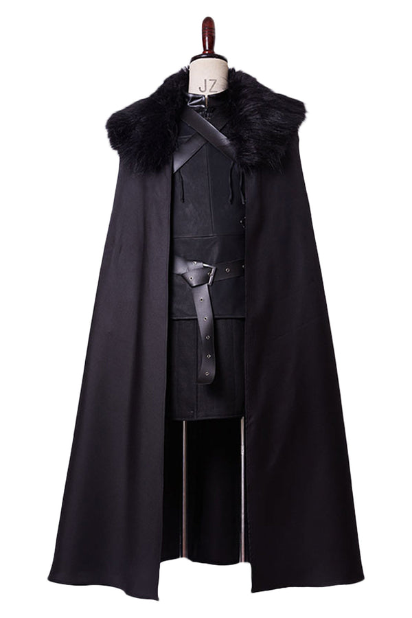 Got Jon Snow Cosplay Outfit Game of Thrones Nights Watch Costume