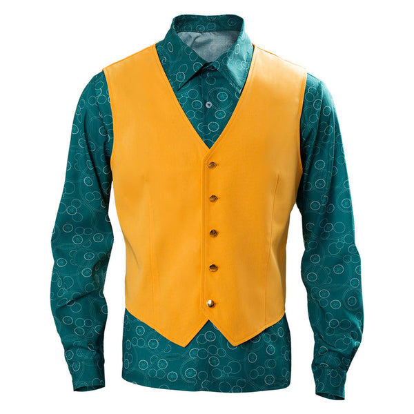 Joker 2019 Arthur Fleck Shirt With Vest Cosplay Costume