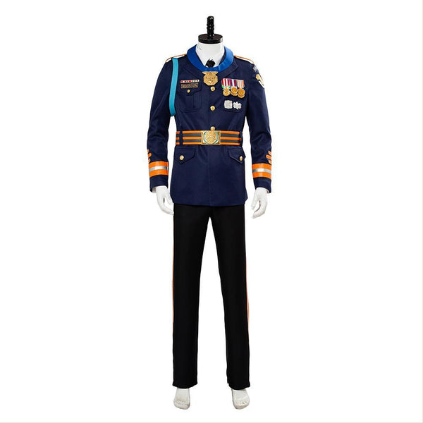 Soldier 76 Jack Morrison OW Officer Skin Cosplay Costume Suits