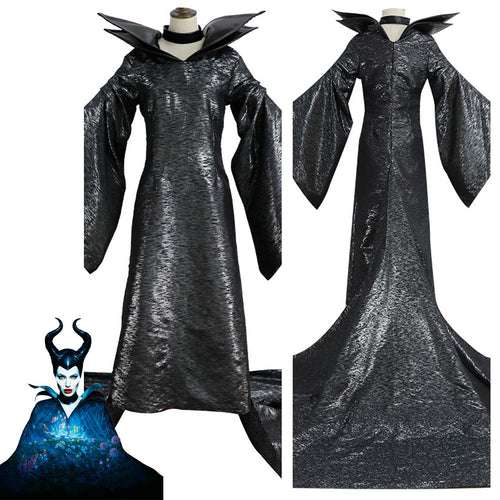 Maleficent Cosplay Costume Halloween Carnival Party Disguise Suit