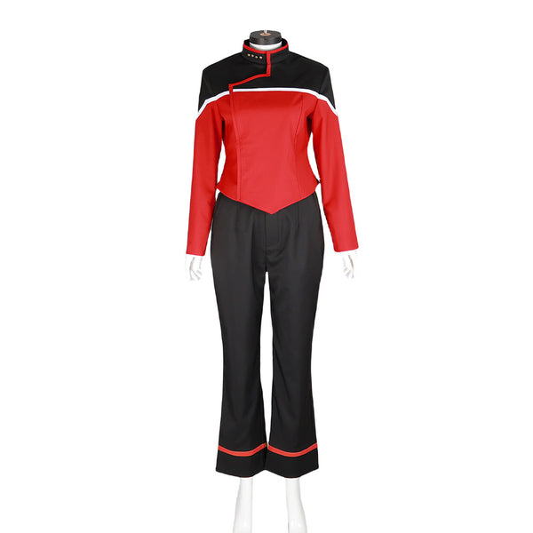 ST Lower Decks Captain Freeman Uniform Command Red Female