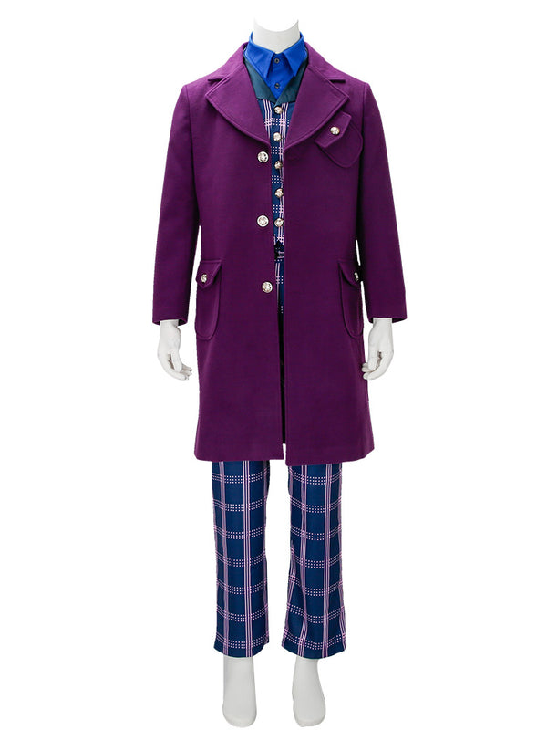 Doctor Who Series 12 The Master Coat Sacha Dhawan Purple Outfit Suit