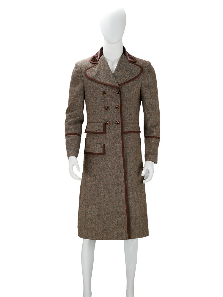 Doctor Who Fourth 4th Doctor Brown Coat Costume For Cosplay – cosplayfeel