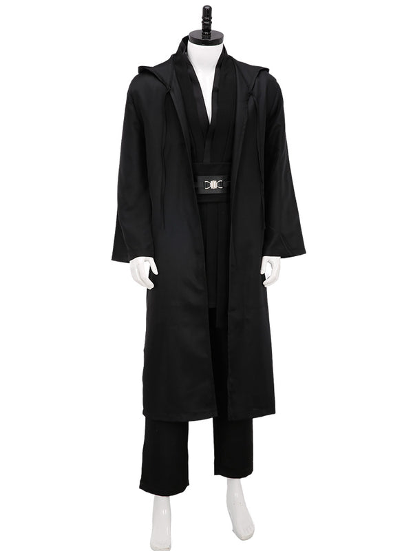 SW Anakin Skywalker Black Outfit Cosplay Costume