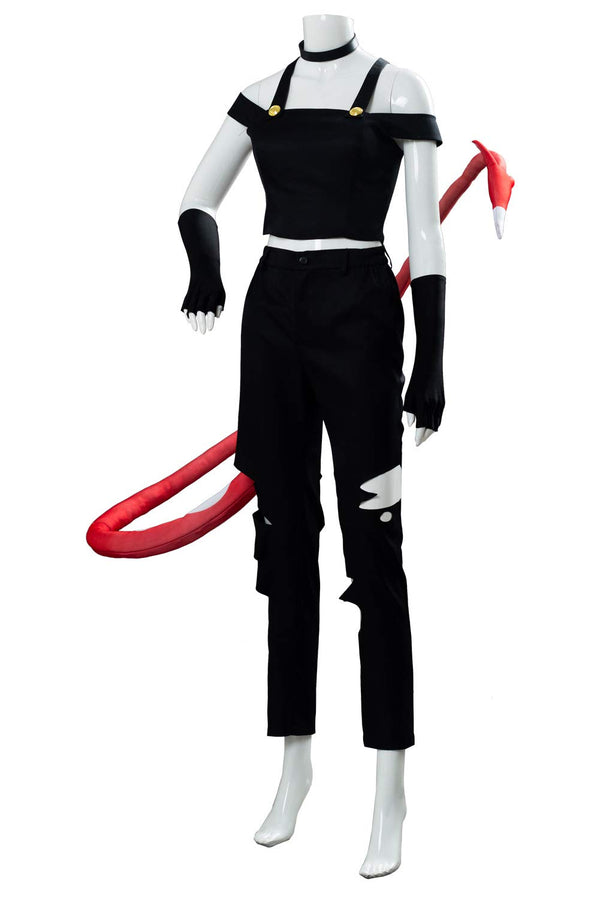 Millie Helluva Boss Cosplay Costume Carnival Suit with Demon Tail