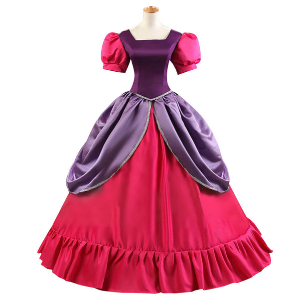 Anastacia Cinderella Evil Sister Dress Halloween Cosplay Costume