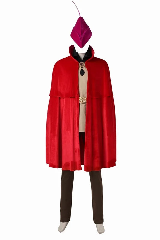 Prince Phillip Sleeping Beauty Adults Costumes Cosplay Outfit with Hat