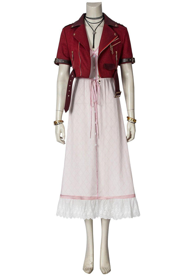 FF7 Final Fantasy Vii 7 Remake Aerith Gainsborough Cosplay Costume