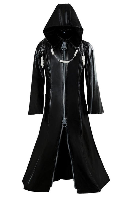 Kingdom Hearts 2 Black Coat Kh Roxas Organization Xiii Cosplay Halloween Costume