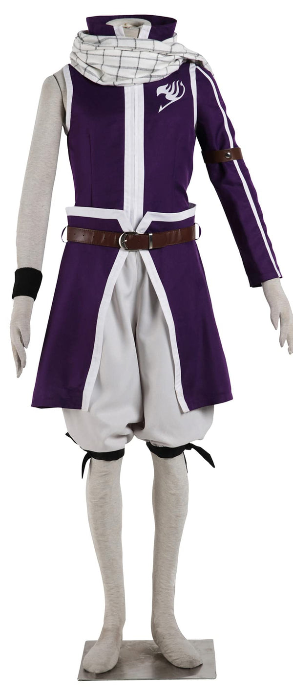 Natsu Fairy Tail Cosplay Costume Final Season Natsu V4 Full Set Outfit