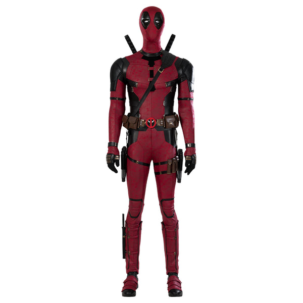 Movie Deadpool 2 Wade Winston Wilson Outfit Deadpool Cosplay Costume With Headgear With shoes