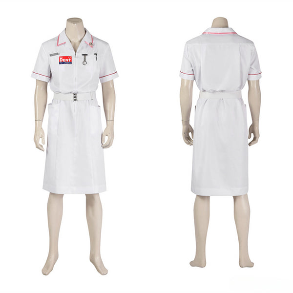 Joker Nurse Dress Batman The Dark Knight Joker Hospital Scene Cosplay Costume