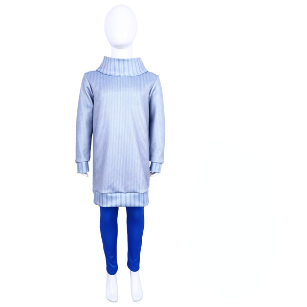 Sadness Outfits Inside Out Sad Movie Cosplay Costume for Halloween