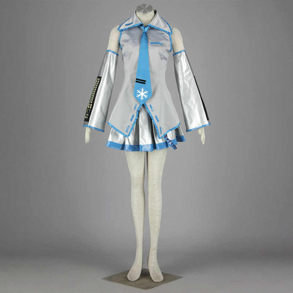 Snow Miku 2010 Costume Winter Festival White Miku Cosplay Costume