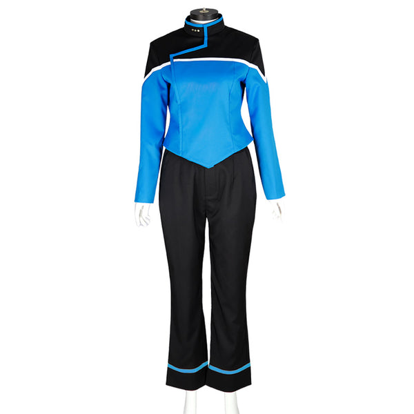 ST Lower Decks Sciences Blue Uniform Tendi Blue Female Starfleet Standard Uniform