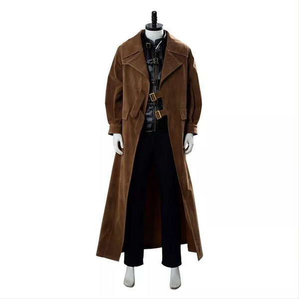 Mad Eye Alastor Moody Costume Harry Potter Cosplay Outfit Brown Overcoat Full Set