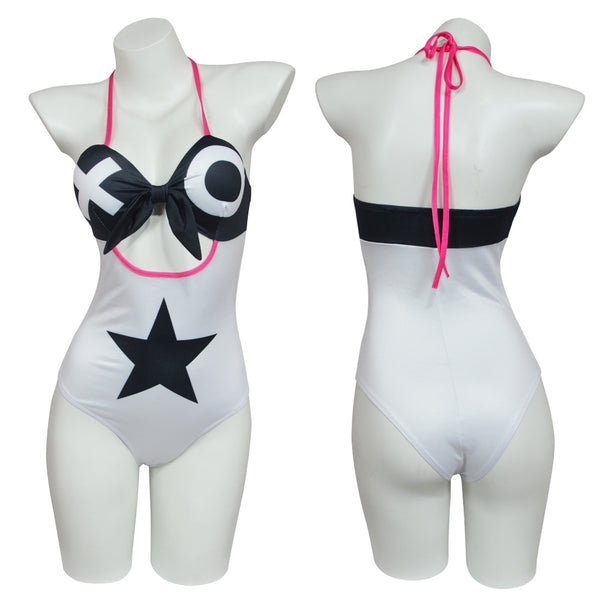 Helluva Boss Verosika Sexy Cosplay Swimsuit One-piece Costume for Women