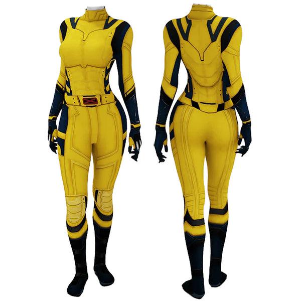 Female Wolverine Cosplay Suits Deadpool & Wolverine Movie Halloween Costumes