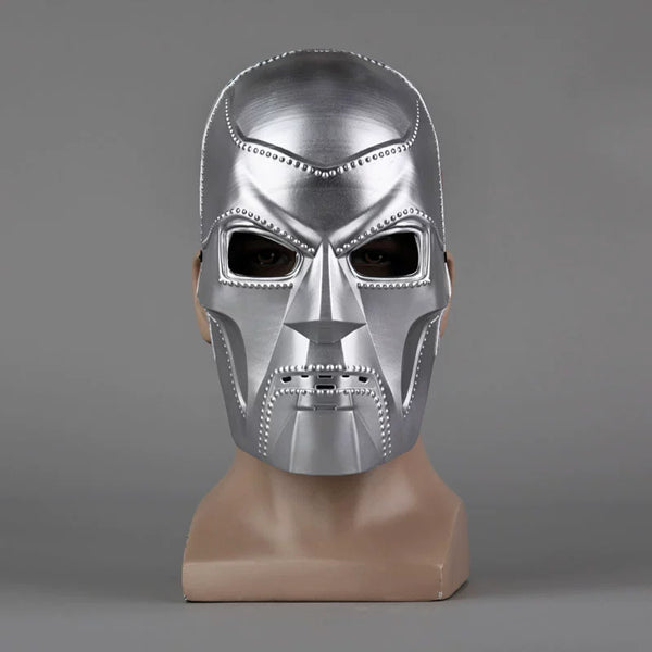 Marvel Doctor Doom Face Cosplay Mask Party Costume Props