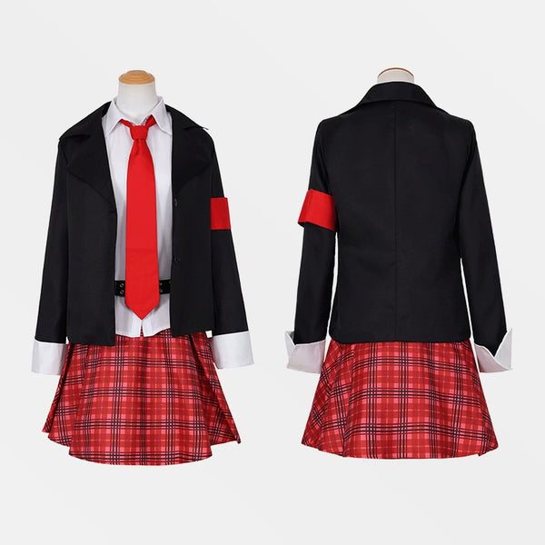 Amu Shugo Chara Female School Uniform Cosplay Costume JK Outfits Set