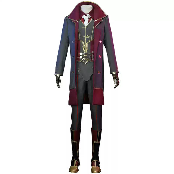 Silco Cosplay Jinx Father Arcane TV Series Adult Uniform Outfit Halloween Costume