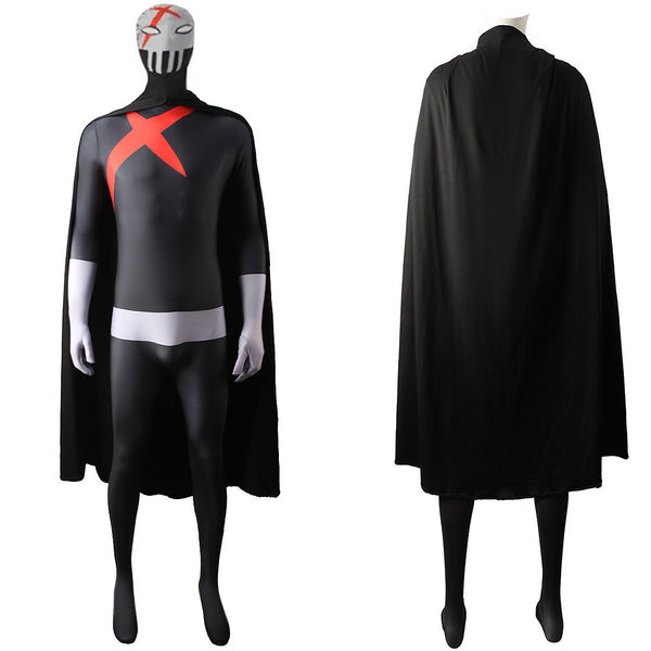 Teen Titans Red X Cosplay Costume Halloween Jumpsuit with Mask