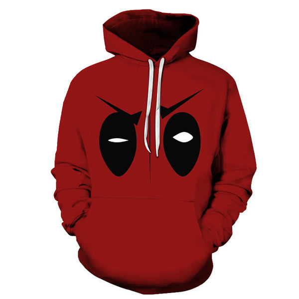 Men's Deadpool Hoodie Sweatshirt Sports Pullover Daily Outfit