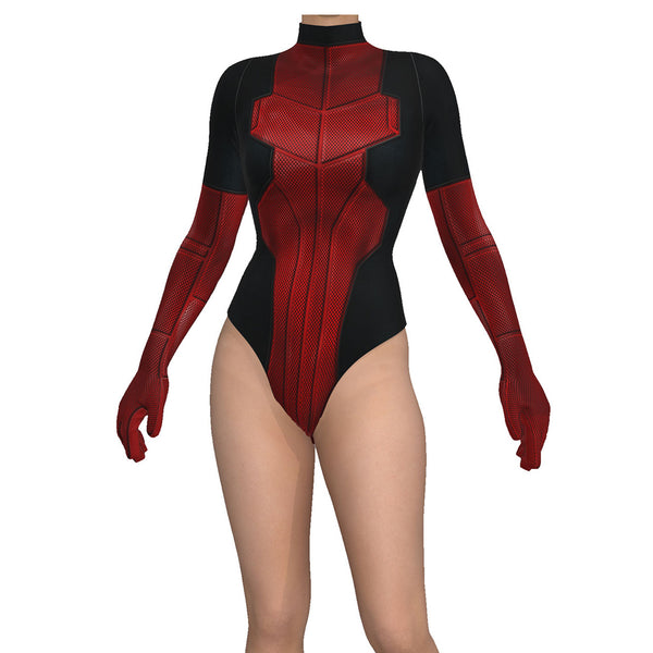 Deadpool Women Cosplay One Piece Swimsuit Female Heros Deadpool Zentai Bodysuits