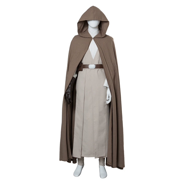 SW The Last Jedi Luke Skywalker Outfit Cosplay Costume