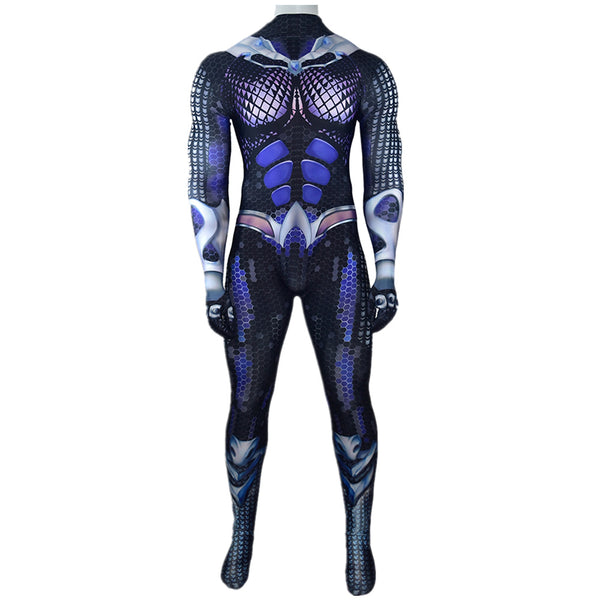 Orm Aquaman Brother Cosplay Costume Halloween Cosplay Jumpsuits Movie Atlantean Ocean Master