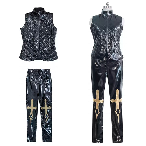 Death Note Mello Cosplay Jacket Vest Halloween Costume Whole Set