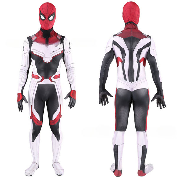 Avengers 4 Spider-Man Quantum Realm Cosplay Costume Spiderman Spandex Zentai Bodysuit