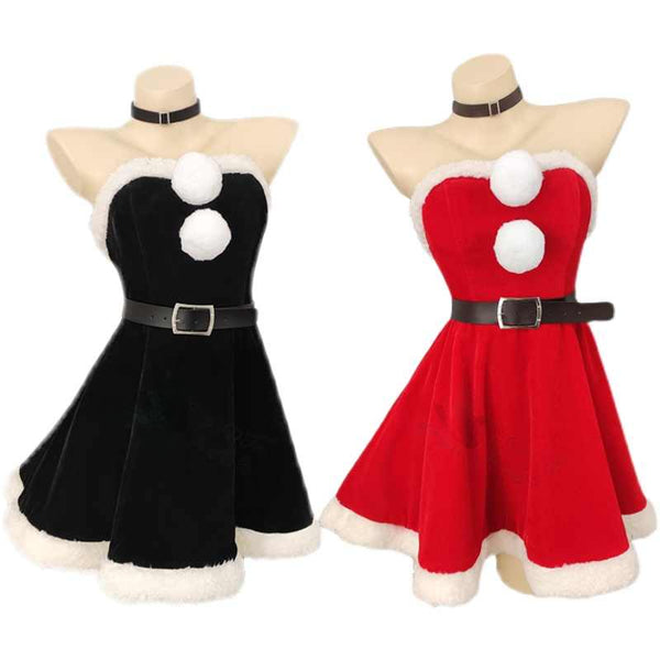 Rascal Does Not Dream of Santa Claus Cosplay Senpai Bunny Girl Christmas Costume Dress