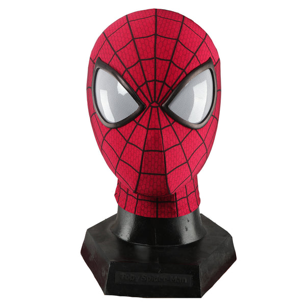 Amazing Spider-man Peter Parker Headcover Andrew Garfield Spiderman Movie 3D Printed Head Halloween Cosplay Props