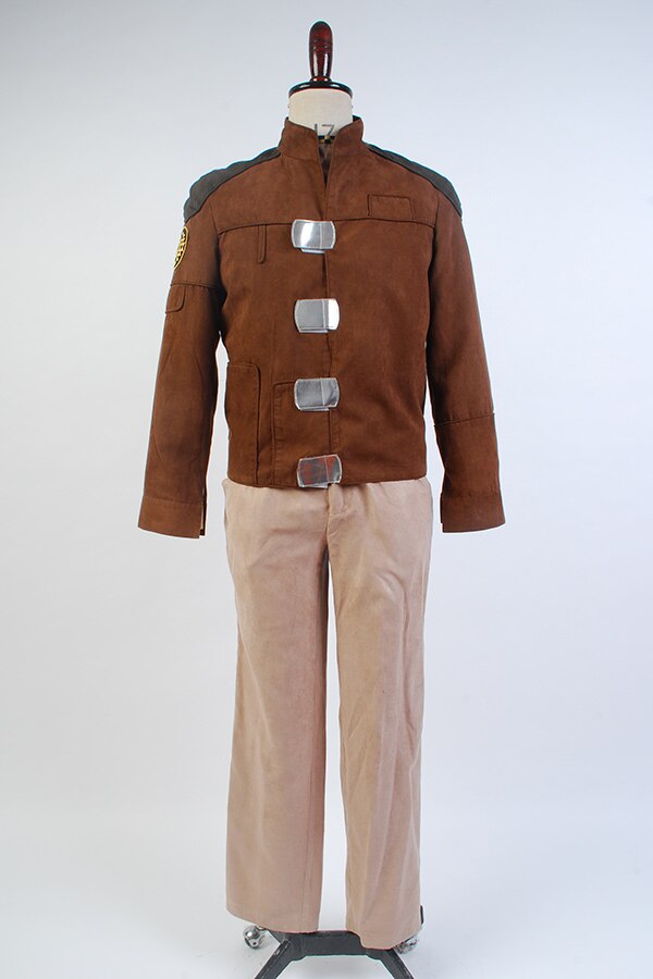 Battlestar Galactica Captain Apollo TOS Cosplay Uniform Man Halloween Costume